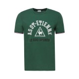 Boutique officielle T-shirt ASSE Fanwear Le Coq Sportif Homme Vert